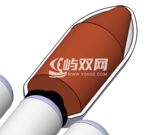 猎鹰重型火箭CATIA V5 r21模型缩略图