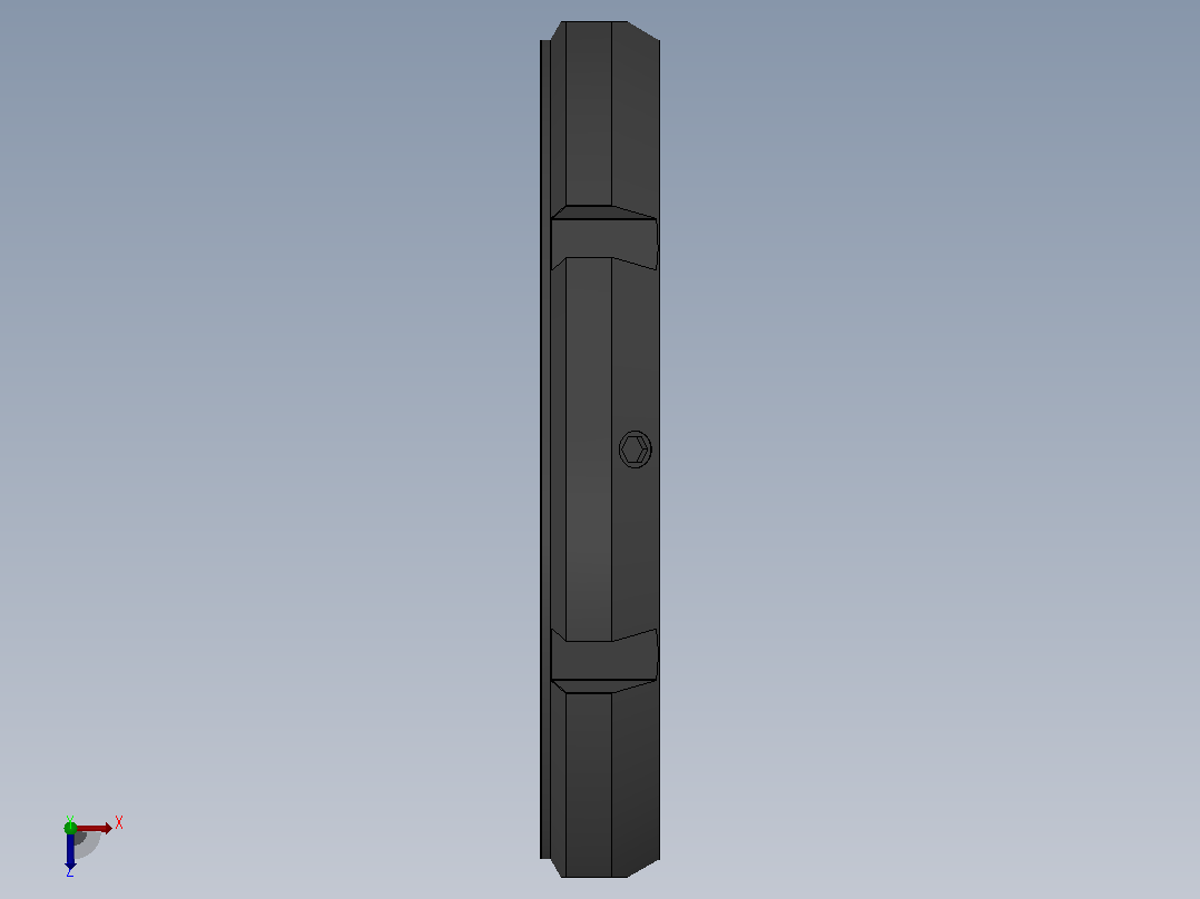 NFA斜角锁紧螺母[NFA M200×2.0]俯视图