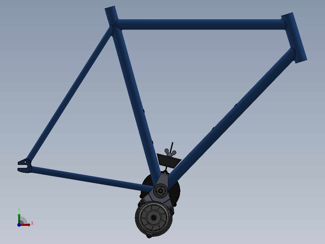 日星精品电机夹具前视图