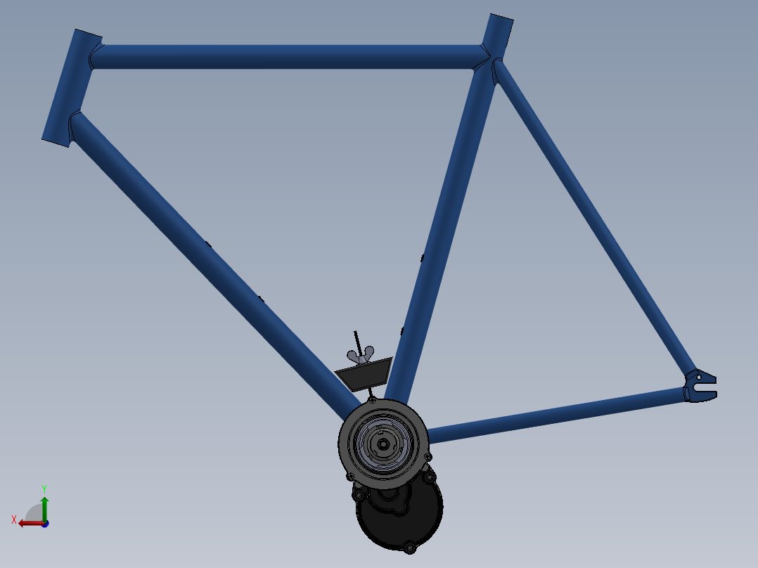 日星精品电机夹具后视图