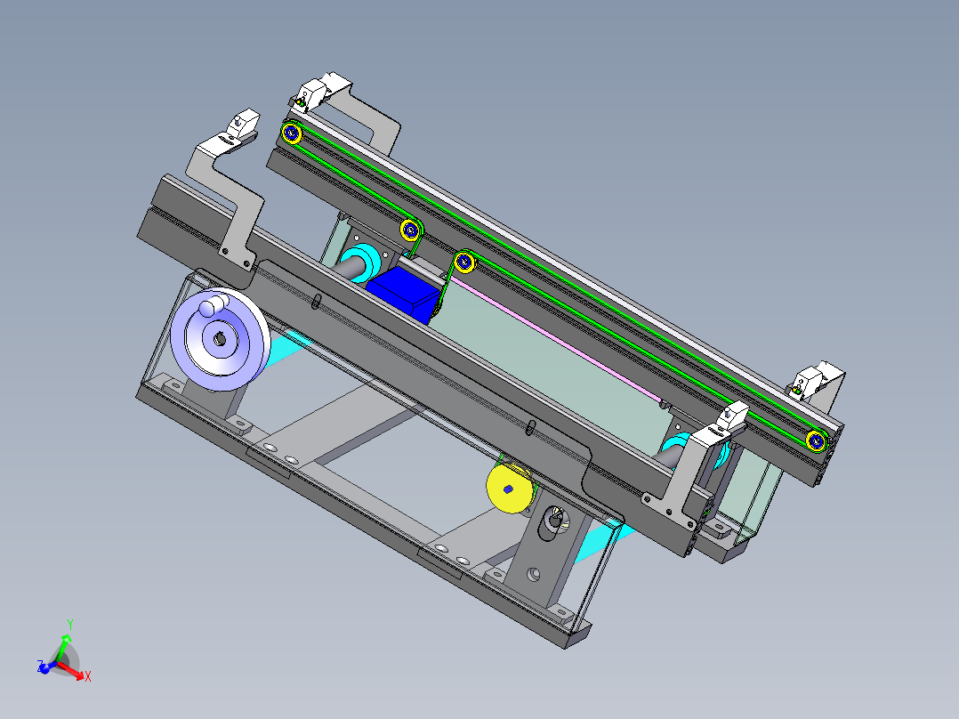 标准SMT接驳台组件sw18可编辑