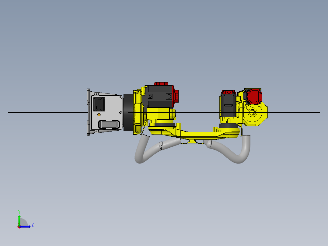 发那科M-10iA10MS左视图