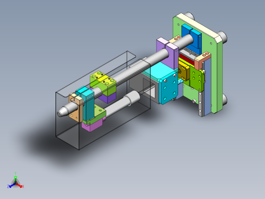 端面缺陷检测设备CCD检测机sw17可编辑正等轴测缩略图