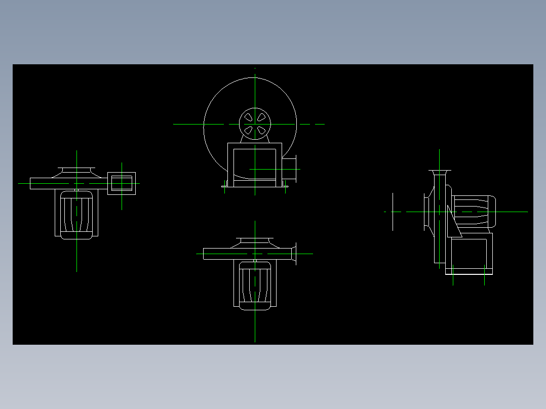 9-19_NO_4、4.5、5.6A风机CAD图纸