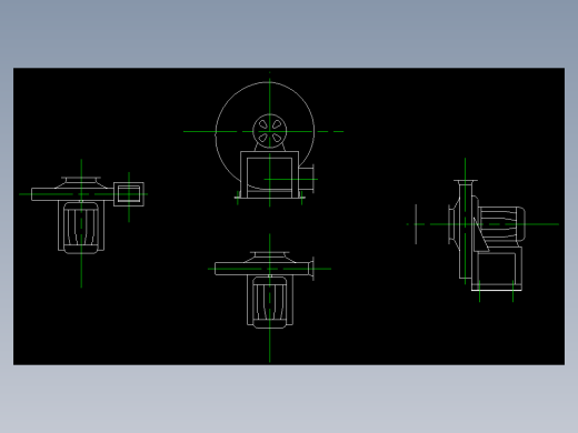 9-19_NO_4、4.5、5.6A风机CAD图纸