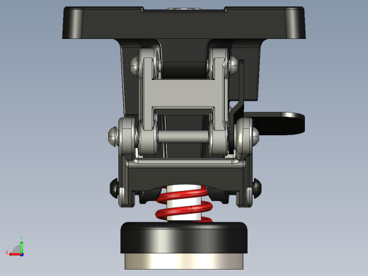 车锁3D模型后视缩略图