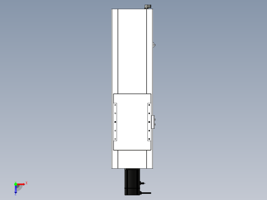 Toyo东佑达直线模组-ECH22-400-BC-M75-C4俯视缩略图