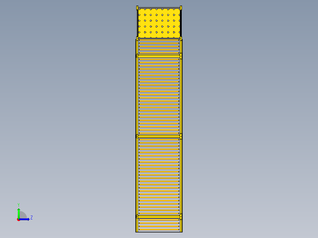 座椅下线左视图