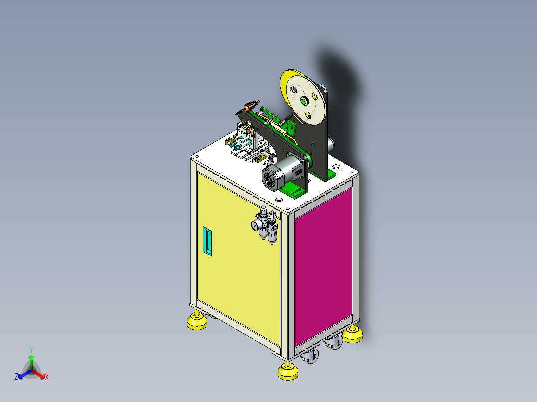 A37_马达转子抛光机（小电机表面抛光设备）