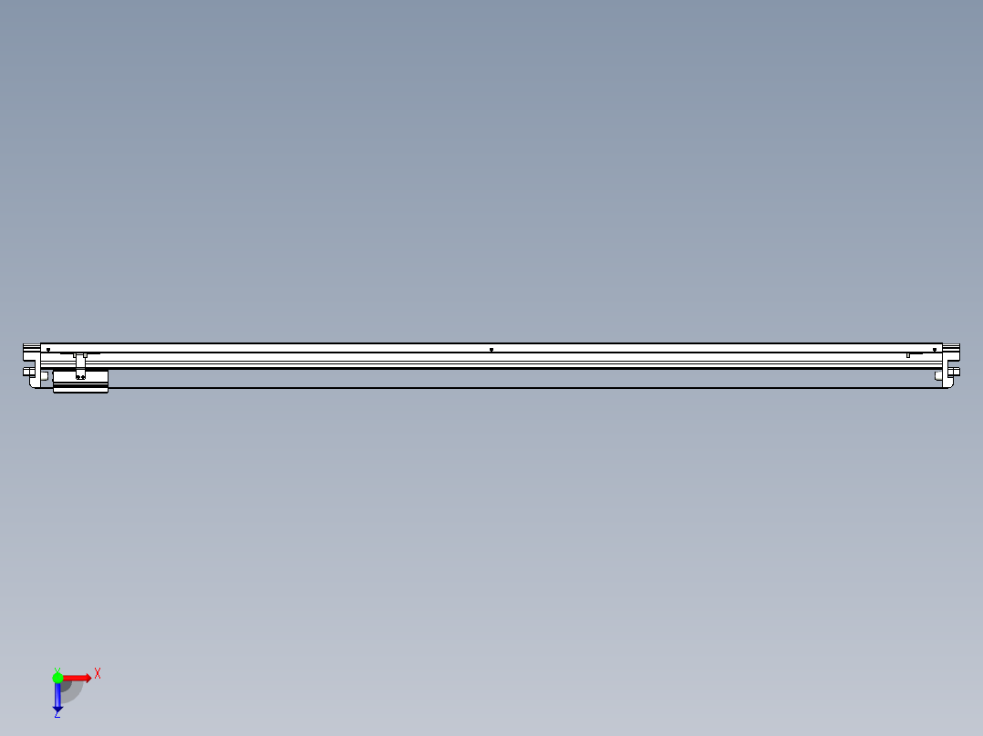 威洛博VL系列3d模型模组VL22H1Y-S1650俯视图