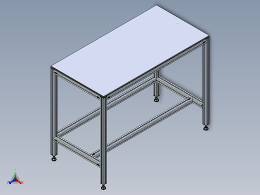 型材-BR 1200X600X900 BENCH RENDER 3842000001