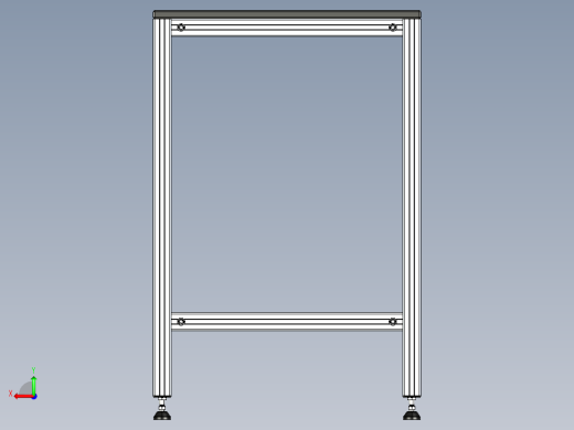 型材-BR 1200X600X900 BENCH RENDER 3842000001后视缩略图