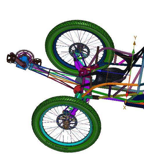 高科技三轮自行车缩略图