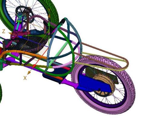 高科技三轮自行车缩略图