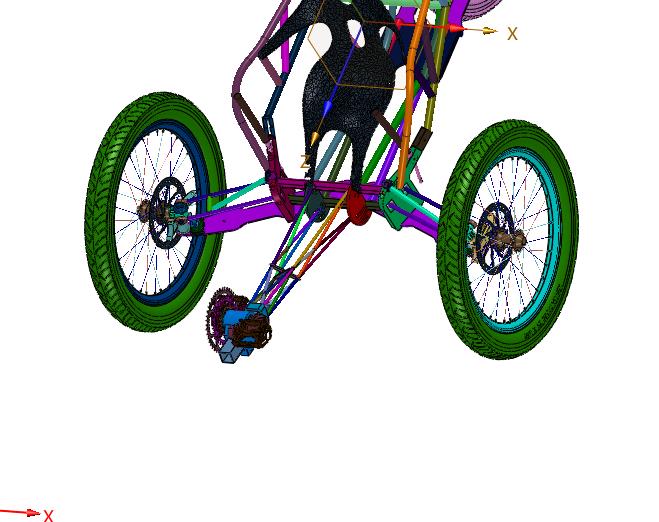 高科技三轮自行车