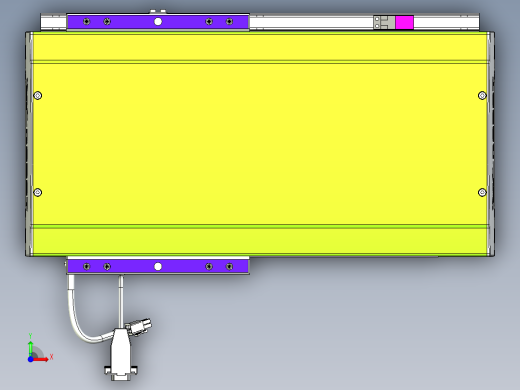 威洛博VL系列3d模型模组VL22H2Y-S200前视缩略图