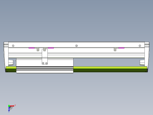 威洛博VL系列3d模型模组VL22H2Y-S200俯视缩略图