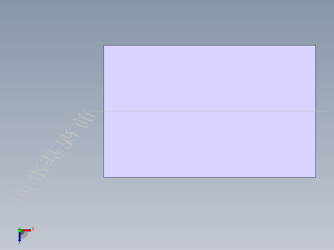 S4 固定铰链座俯视图