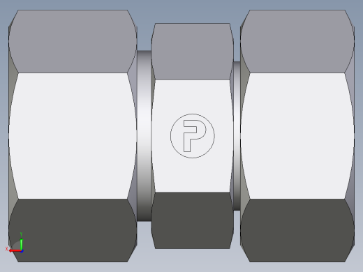 卡套式工业通用硬管接头EO_Distance_piece_adapter_DA25ZS71后视缩略图