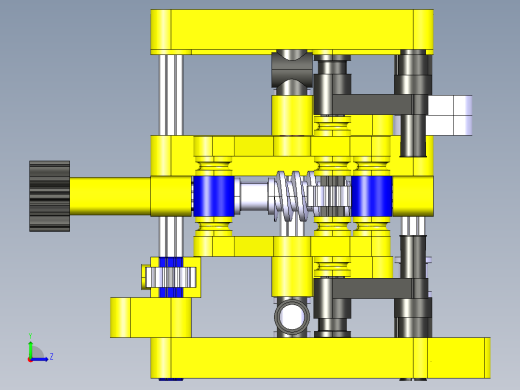 乐高起重机 CATIA STP左视缩略图