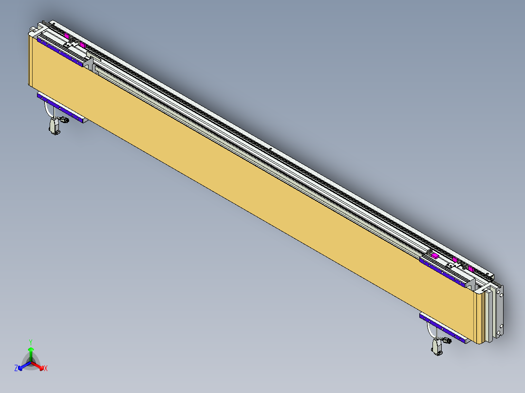 威洛博VL系列3d模型模组2VL17E2Y-S1300正等轴测图