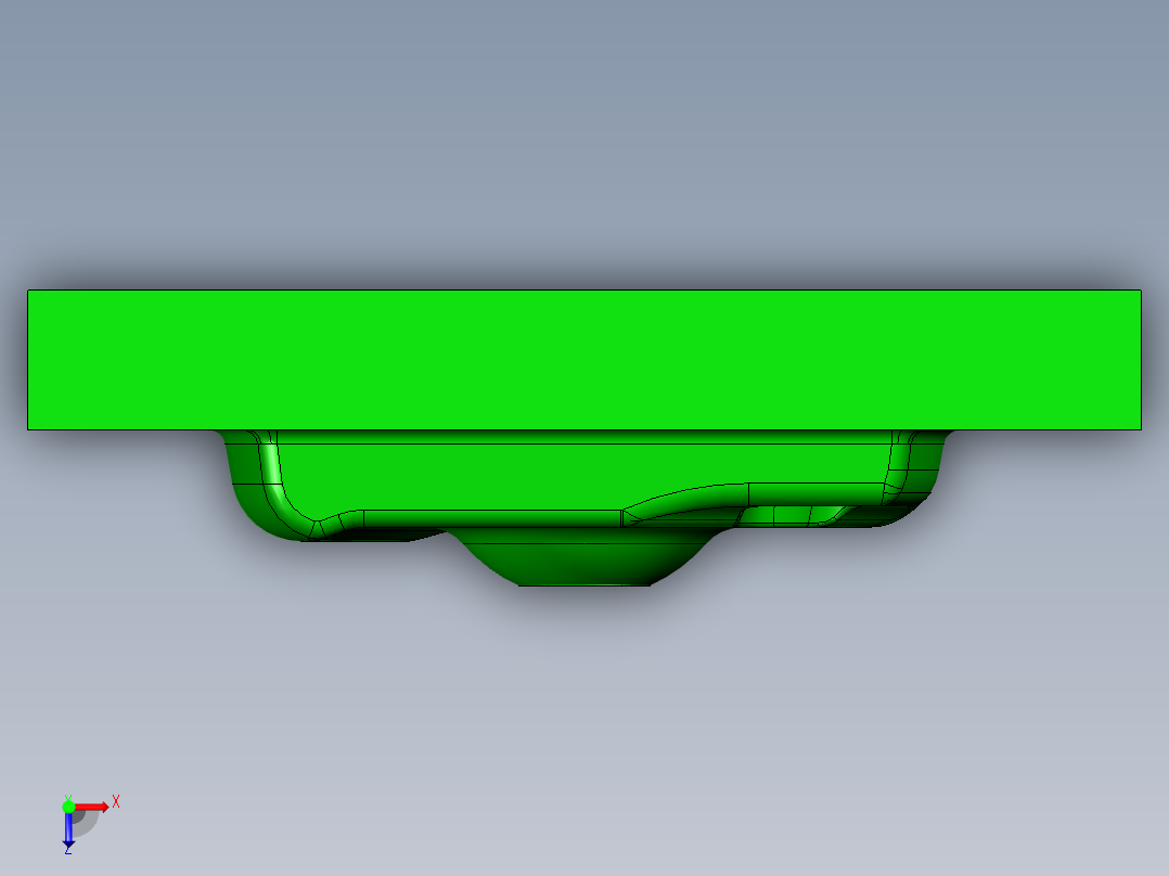 李一波+张子豪+张钰政+翁千龙-机制2002班CAD_CAM应用综合训练20231121俯视图