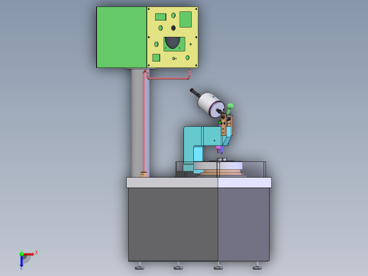 光纤端面研磨机俯视缩略图