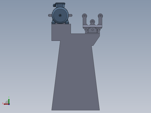 变压器线圈绕线机后视缩略图