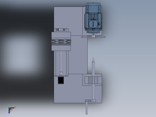 变压器线圈绕线机俯视缩略图