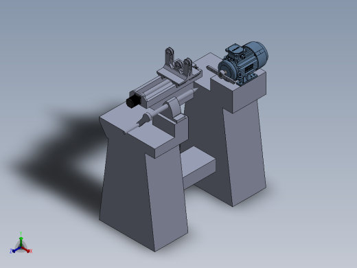 变压器线圈绕线机正等轴测缩略图