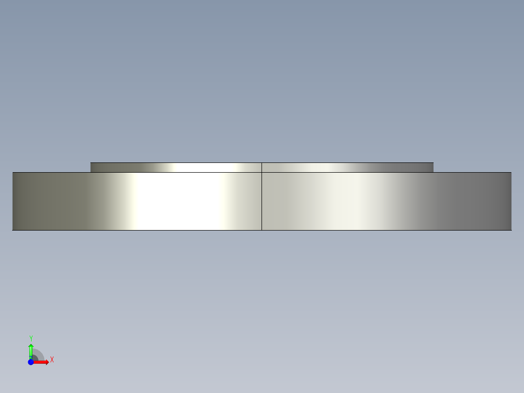 船舶管路系统SeaCor_Blind Flange_37J153060_6in前视图