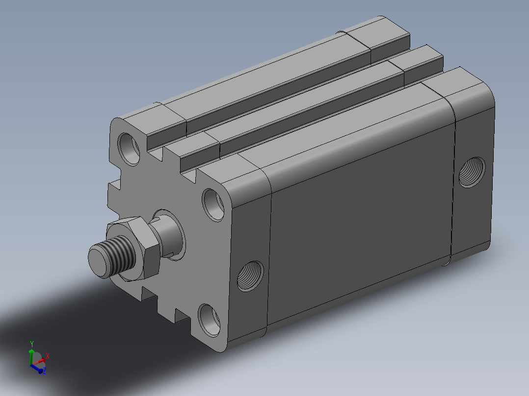 气缸ACE40X50SB主视图