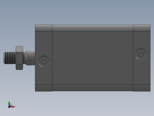 气缸ACE40X50SB前视缩略图