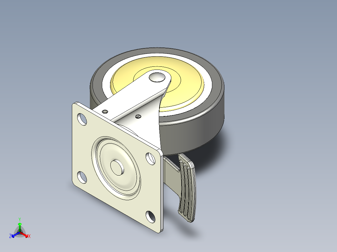 儀器輪、導電輪(700N、800N)5533-3D多系列多零件图纸模型正等轴测图