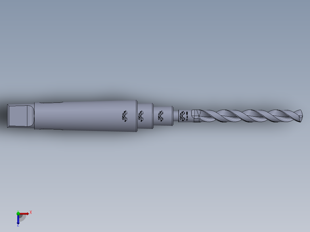 电钻 钻头1 (20)俯视图