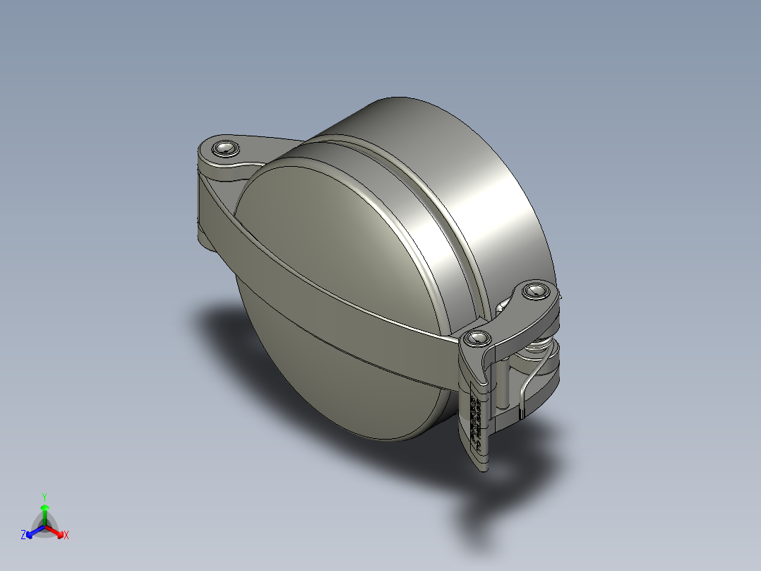 瓶盖、盖子(56)正等轴测图
