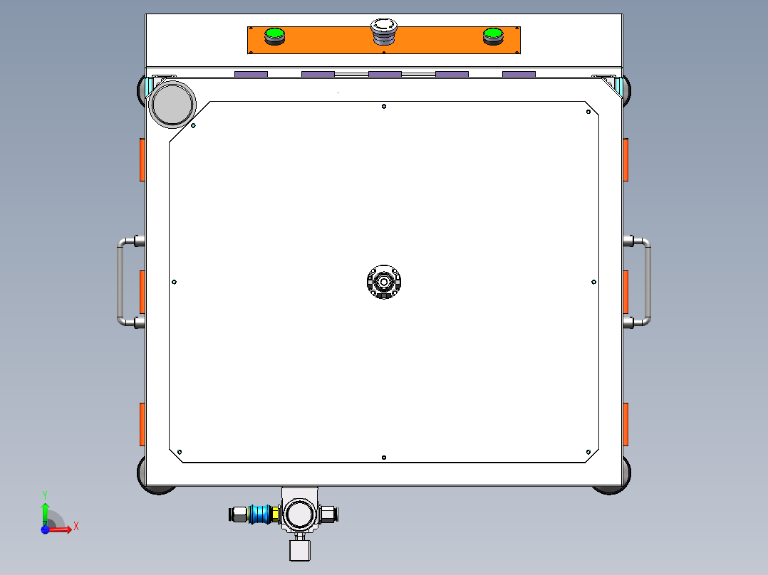 翻边设备sw18可编辑前视图