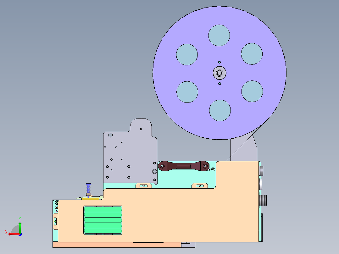 nsulator双feeder出标机sw20可编辑后视图