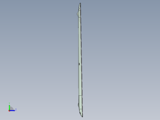 笔记本散热壳铣PL面+侧面编程程序模型左视缩略图