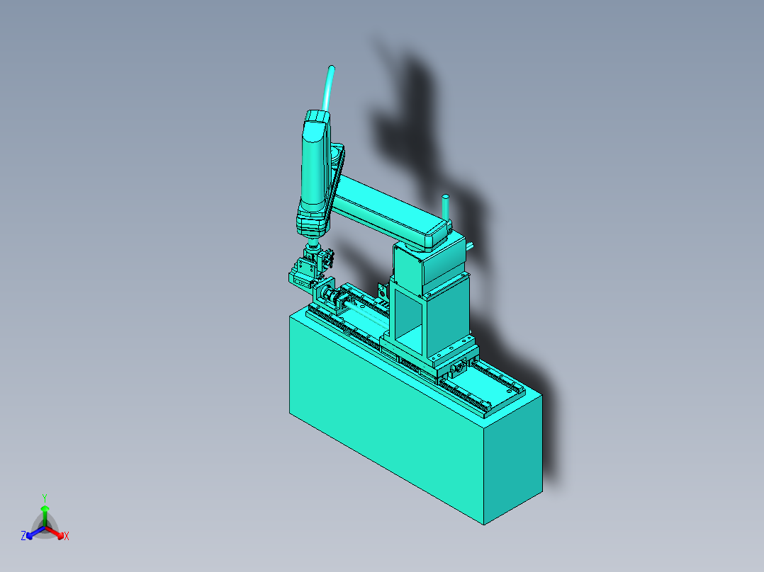 物料检测的自动抓取机械手