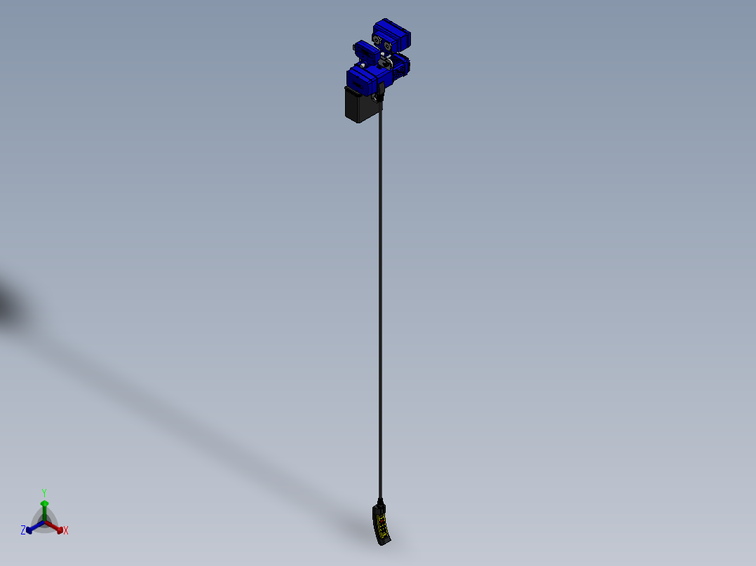 起重机-1(44)正等轴测图