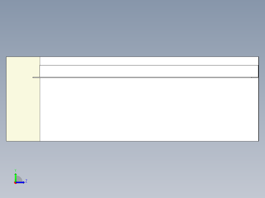 兄弟机床S500S700左立板左视图