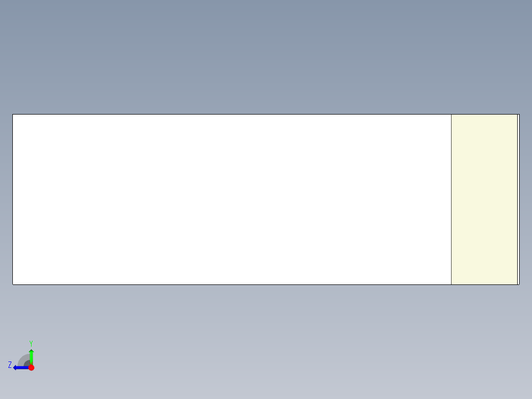 兄弟机床S500S700左立板右视图