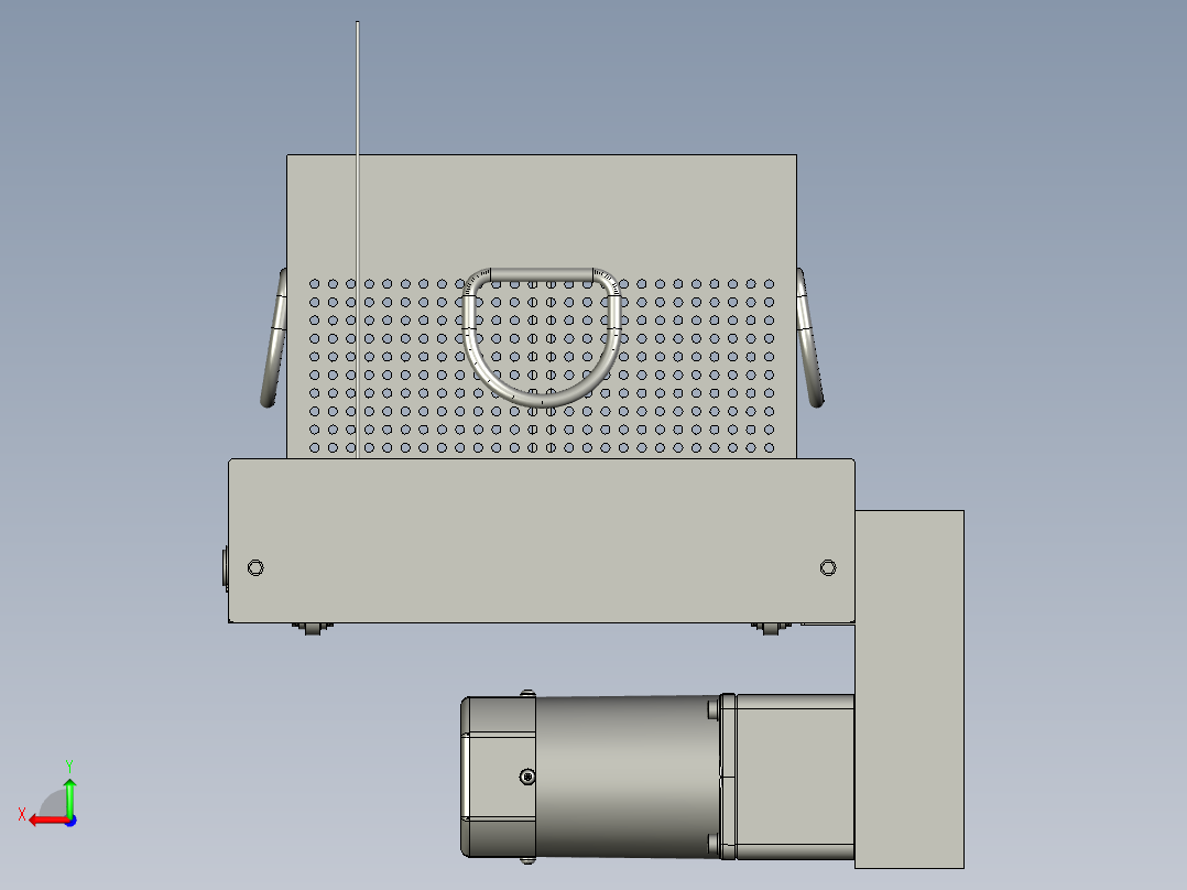 外回流线后视图