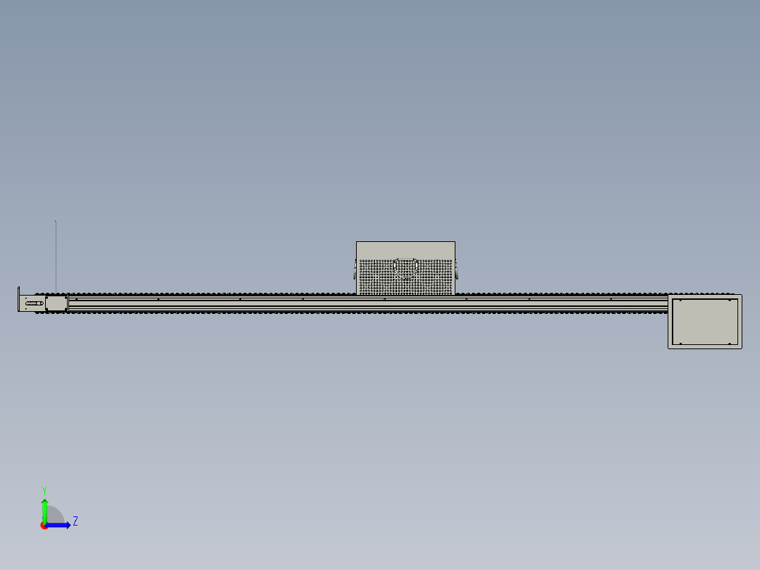 外回流线左视图