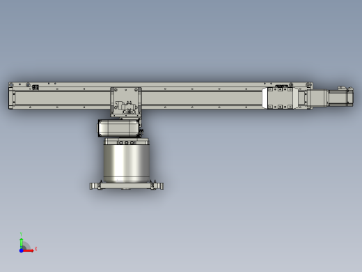 伺服方钢架子前视缩略图