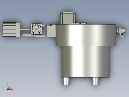 移料滑槽前视缩略图