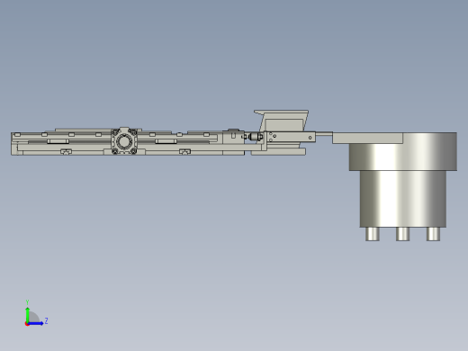 移料滑槽左视缩略图