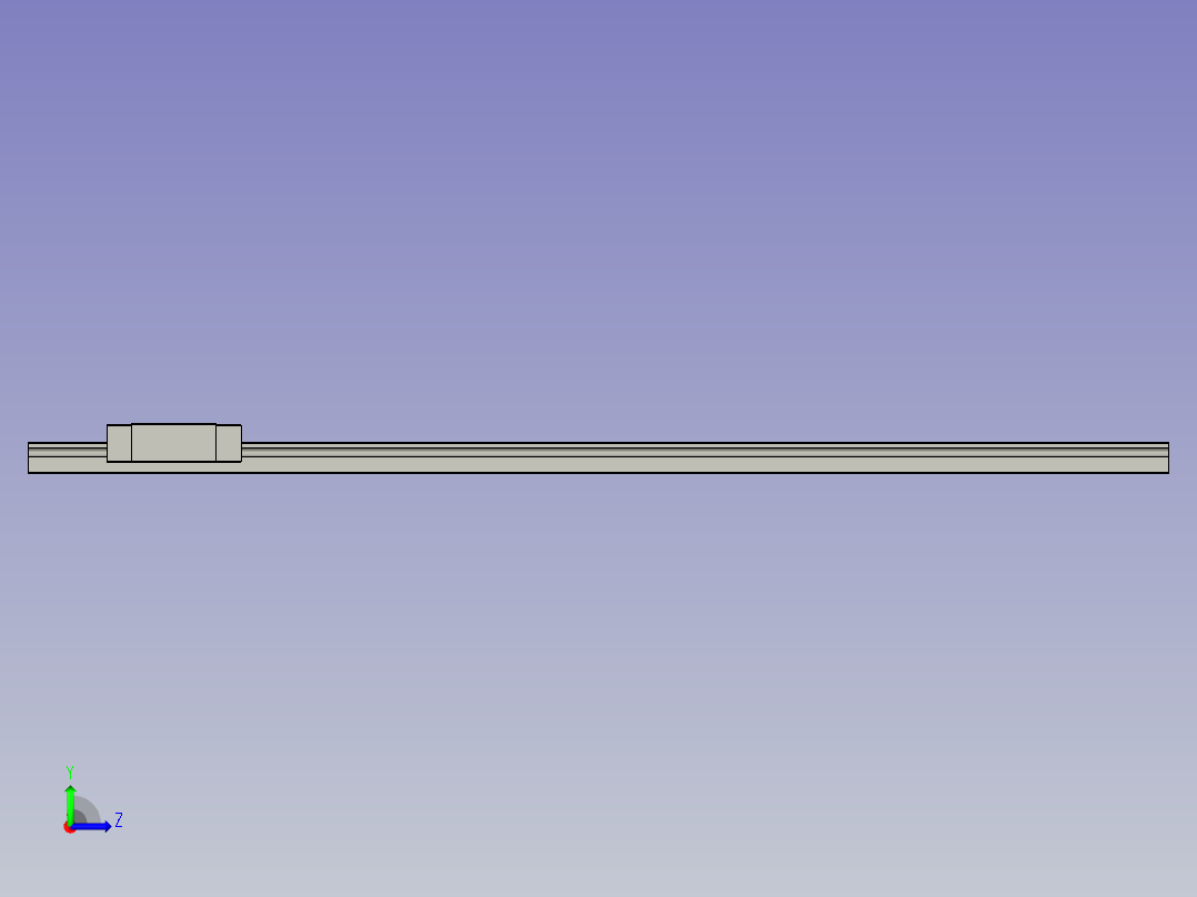 MGN12C2R295Z0H-HIWIN直线导轨组件左视图