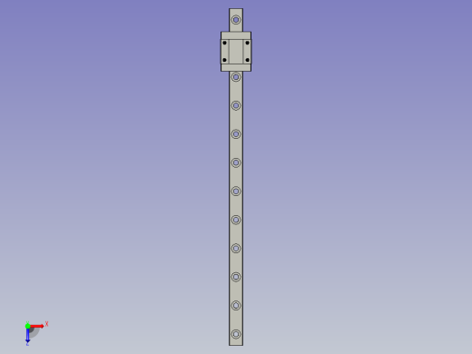 MGN12C2R295Z0H-HIWIN直线导轨组件俯视缩略图